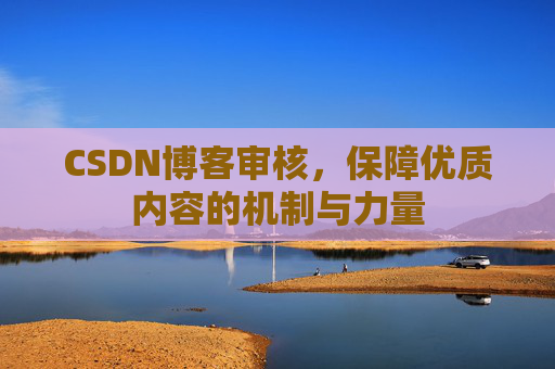 CSDN博客审核，保障优质内容的机制与力量